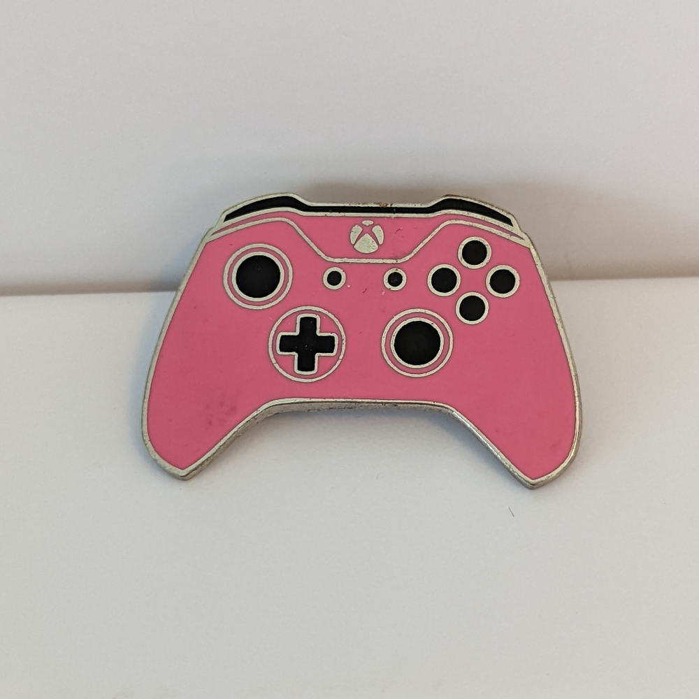 Xbox Design Labs PINK Controller Enamel Pin HTF PAX 2015